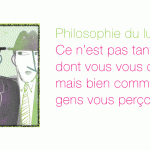 Philosophie du lundi.